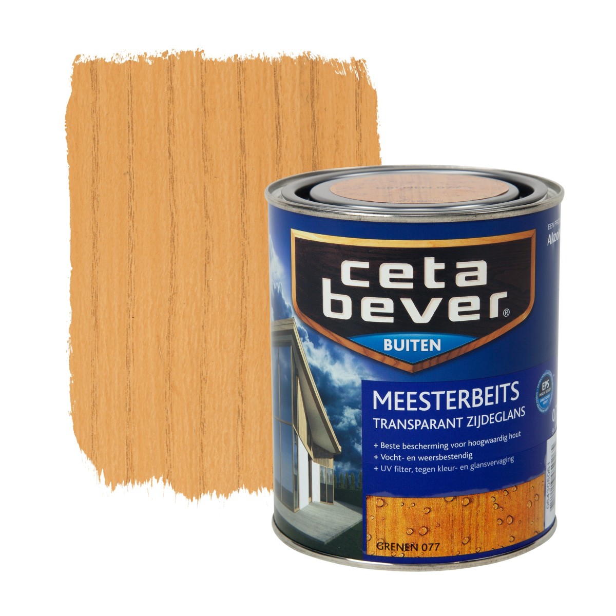 Ceta Bever Meesterbeits transparant Grenen zijdeglans 750 ml